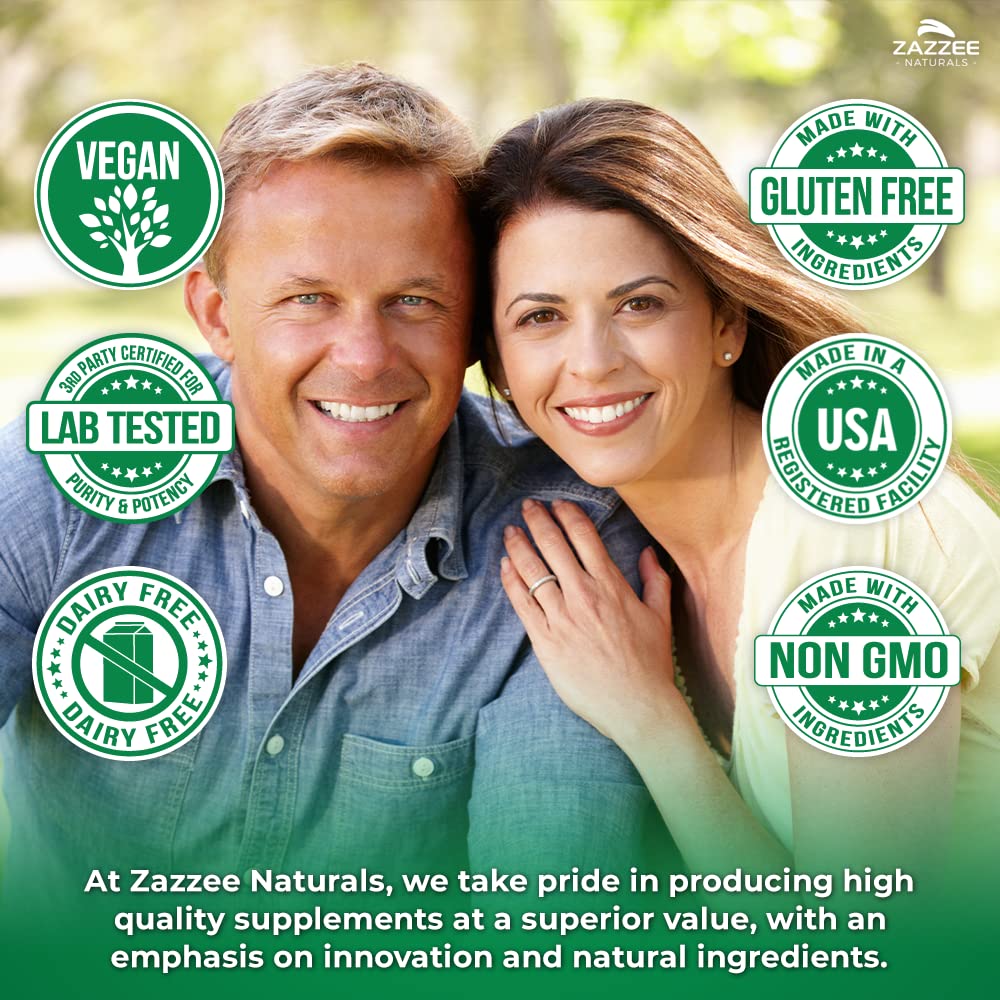 Zazzee Delayed Release Serrapeptase, 120,000 SPU per Capsule, 120 Vegan Capsules, 4-Month Supply, Extra Strength, All-Natural & Non-GMO