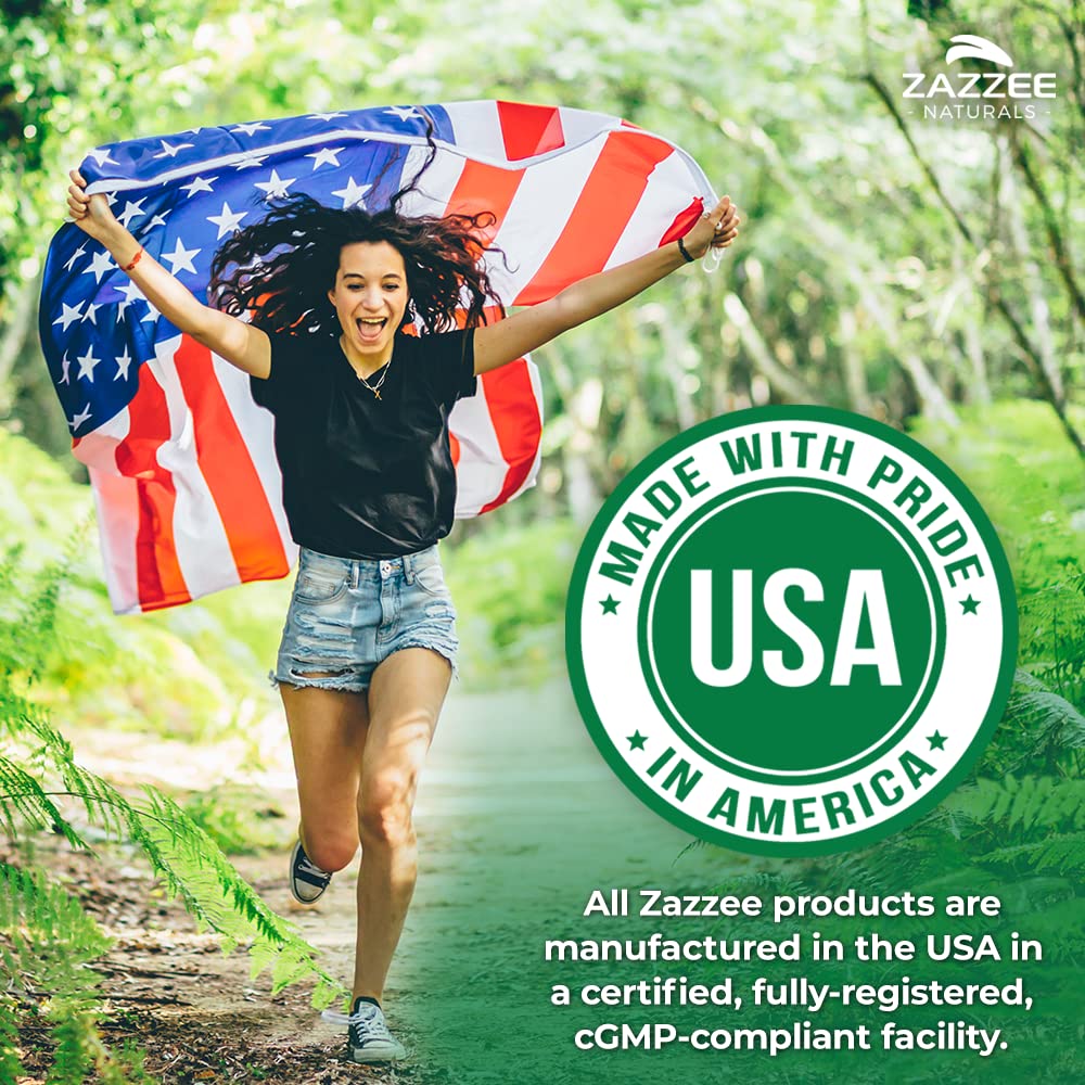 Zazzee Himalayan Shilajit 20:1 Extract – 7000 mg per Capsule, 120 Servings, 50% Fulvic Acid, Vegan, Non-GMO, Made in USA