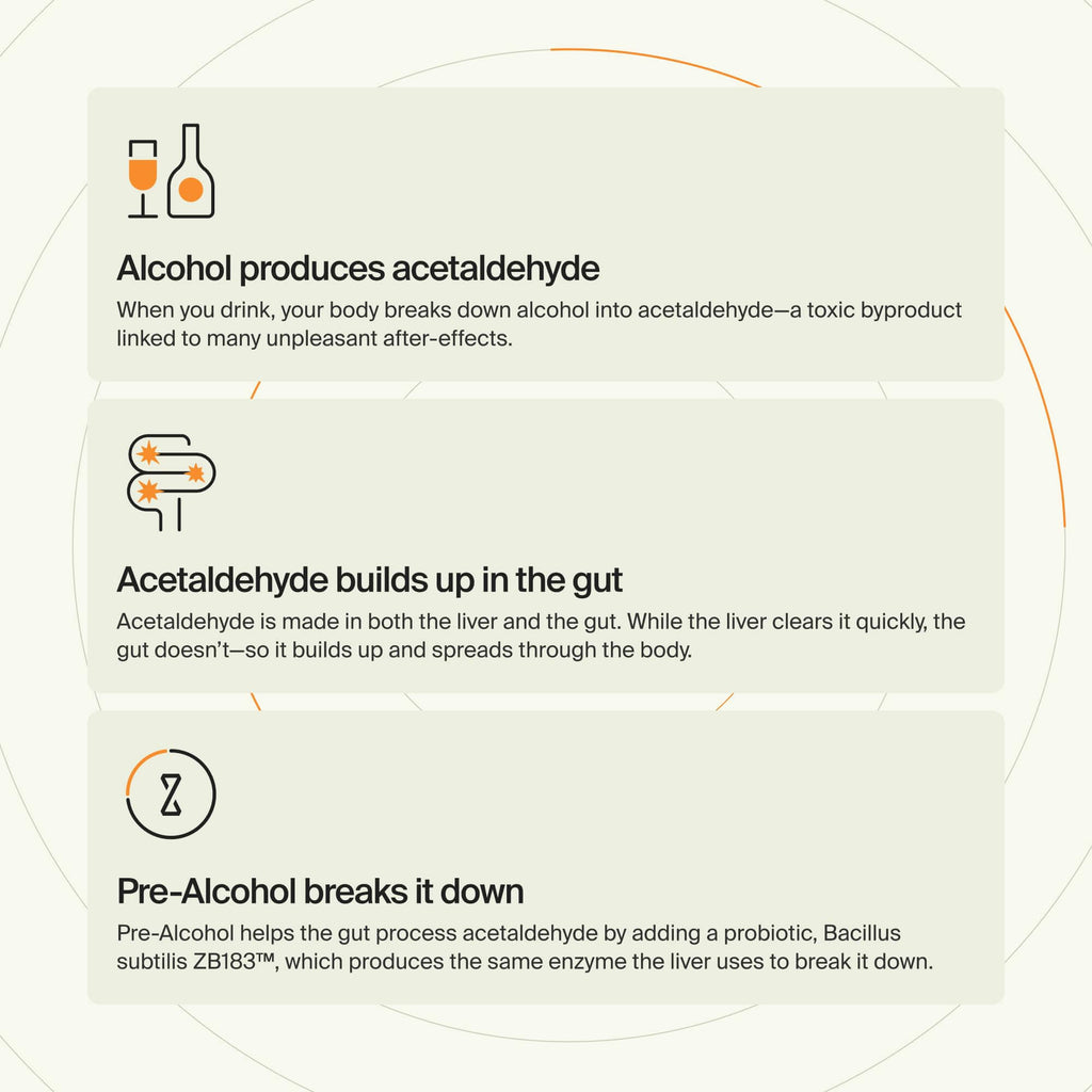ZBiotics — Feel Better After Drinking, Wake Up Refreshed | 6-Pack Probiotic