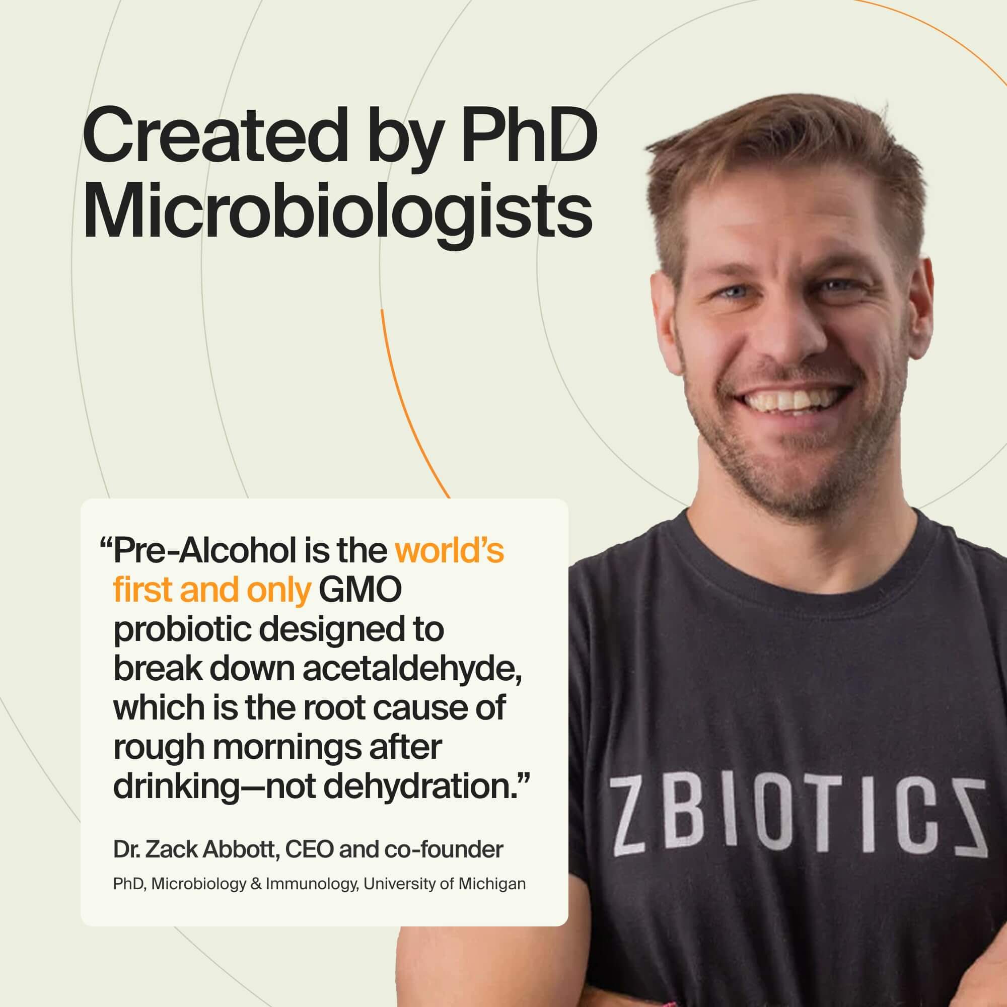 ZBiotics Probiotic Drink — Feel Better After Drinking, Wake Up Refreshed, Travel-Friendly 3-Pack (0.47 fl oz)