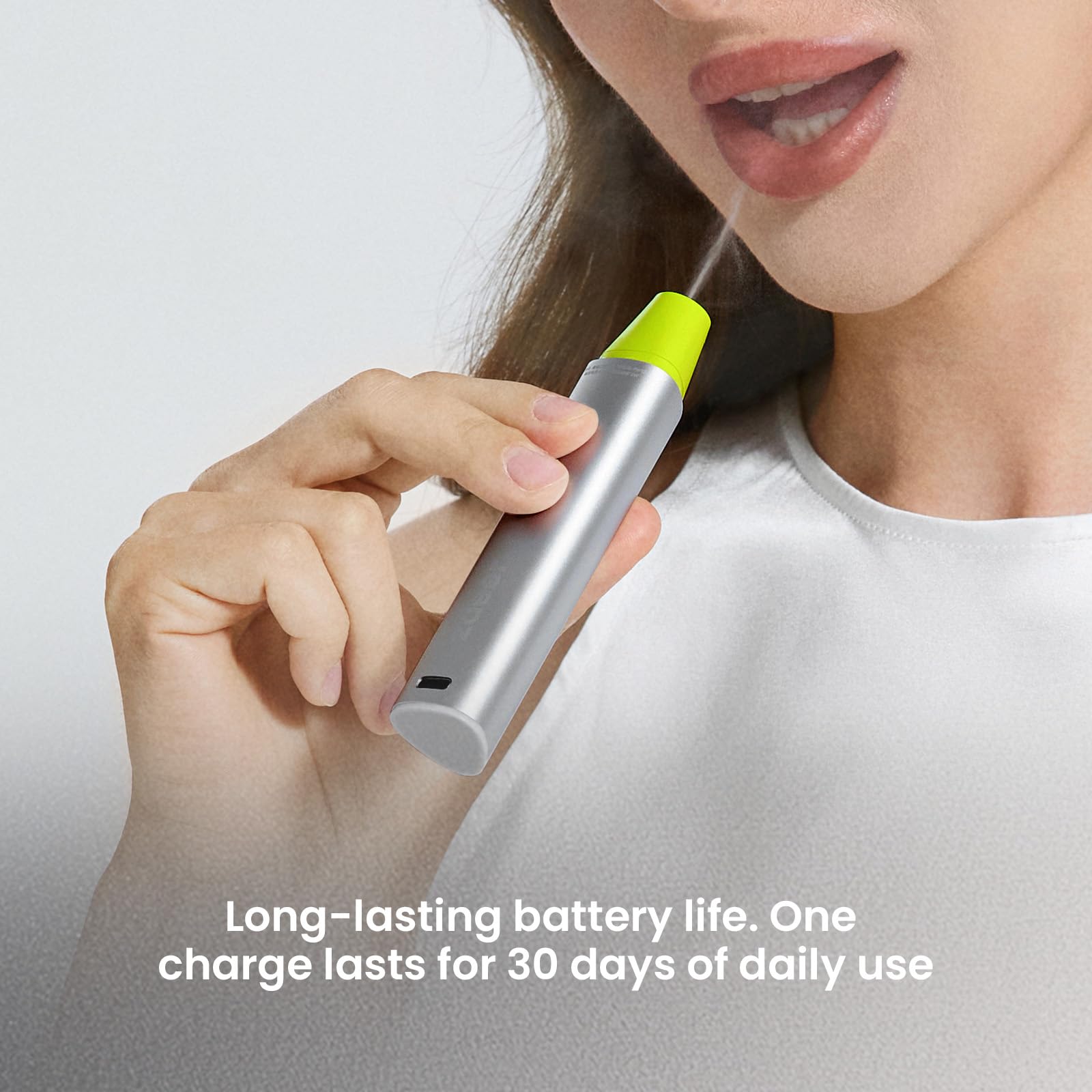 ZDEER Fresh Smart Oral Spray – Probiotic Breath Freshener, USB Rechargeable