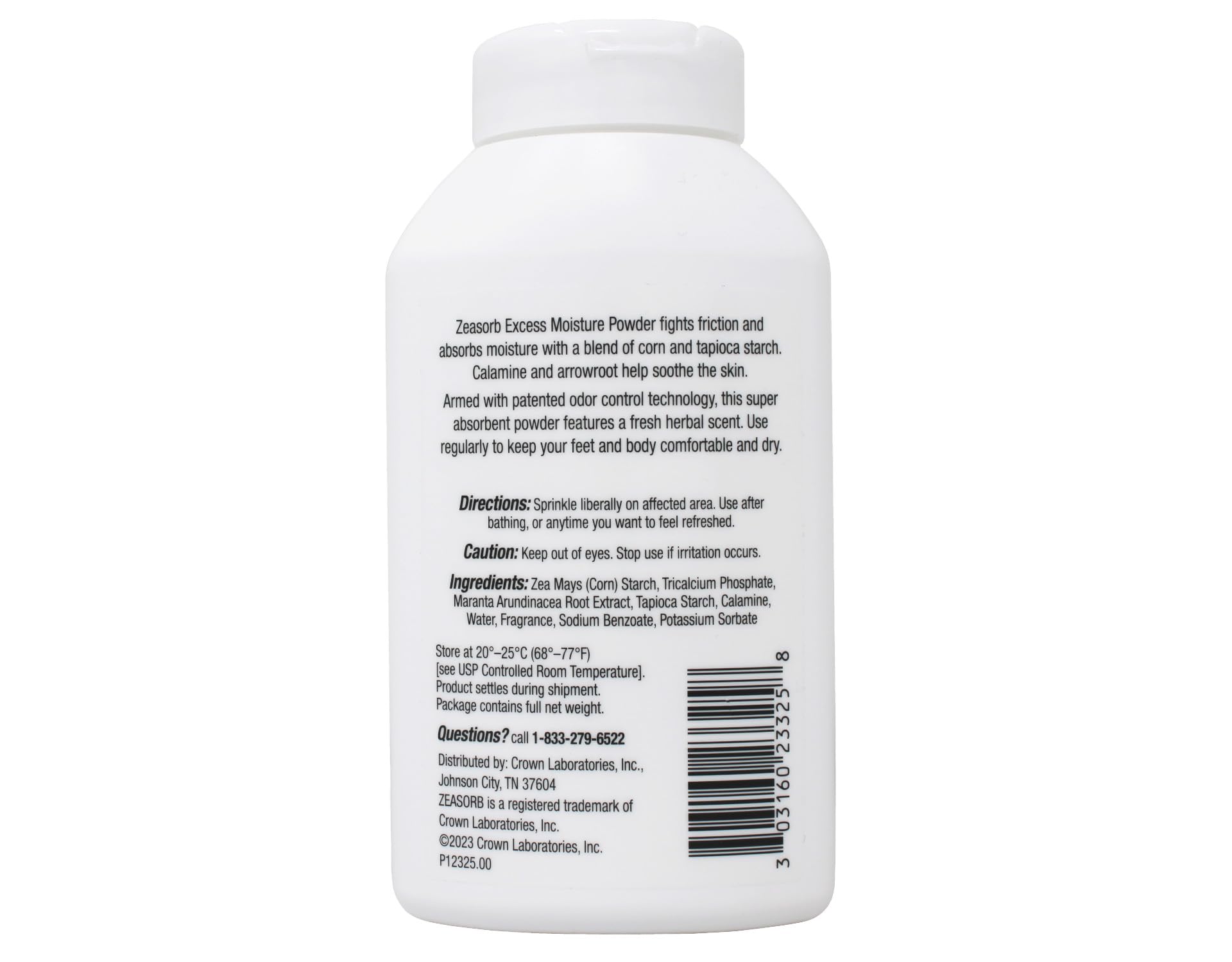 Zeasorb Powder 2.5 oz (3 Pack) – Moisture Absorption for Skin Comfort