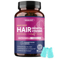 ZEBORA Biotin Gummies for Hair, Skin & Nails | Biotin, Zinc & Vitamins – 90 Blueberry Gummies