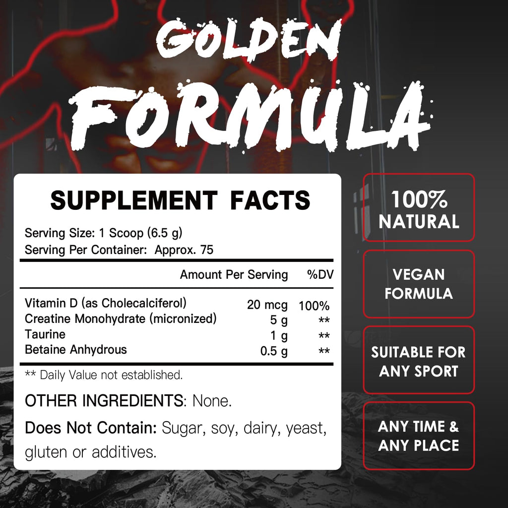 ZEBORA Micronized Creatine Monohydrate Powder – 5G Creatine, 75 Servings