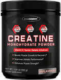 ZEBORA Micronized Creatine Monohydrate Powder – 5G Creatine, 75 Servings