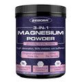 ZEBORA Magnesium Powder – 3-in-1 Chelated Mg (Glycinate, Citrate, Malate) for Sleep, Muscle & Brain Health | Vegan, Non-GMO, 10.58oz