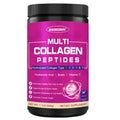 ZEBORA Multi Collagen Peptides Powder 50 Servings – Hydrolyzed Collagen Types I, II, III, V & X with Hyaluronic Acid, Biotin & Vitamin C