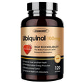 ZEBORA Ubiquinol CoQ10 400mg Softgels – 120 Count, Max Absorption, 4-in-1 Antioxidant for Heart Health & Energy