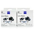 ZEISS Lens Cleaning Wipes (120-Pack) – Safe, Streak-Free Cleaning