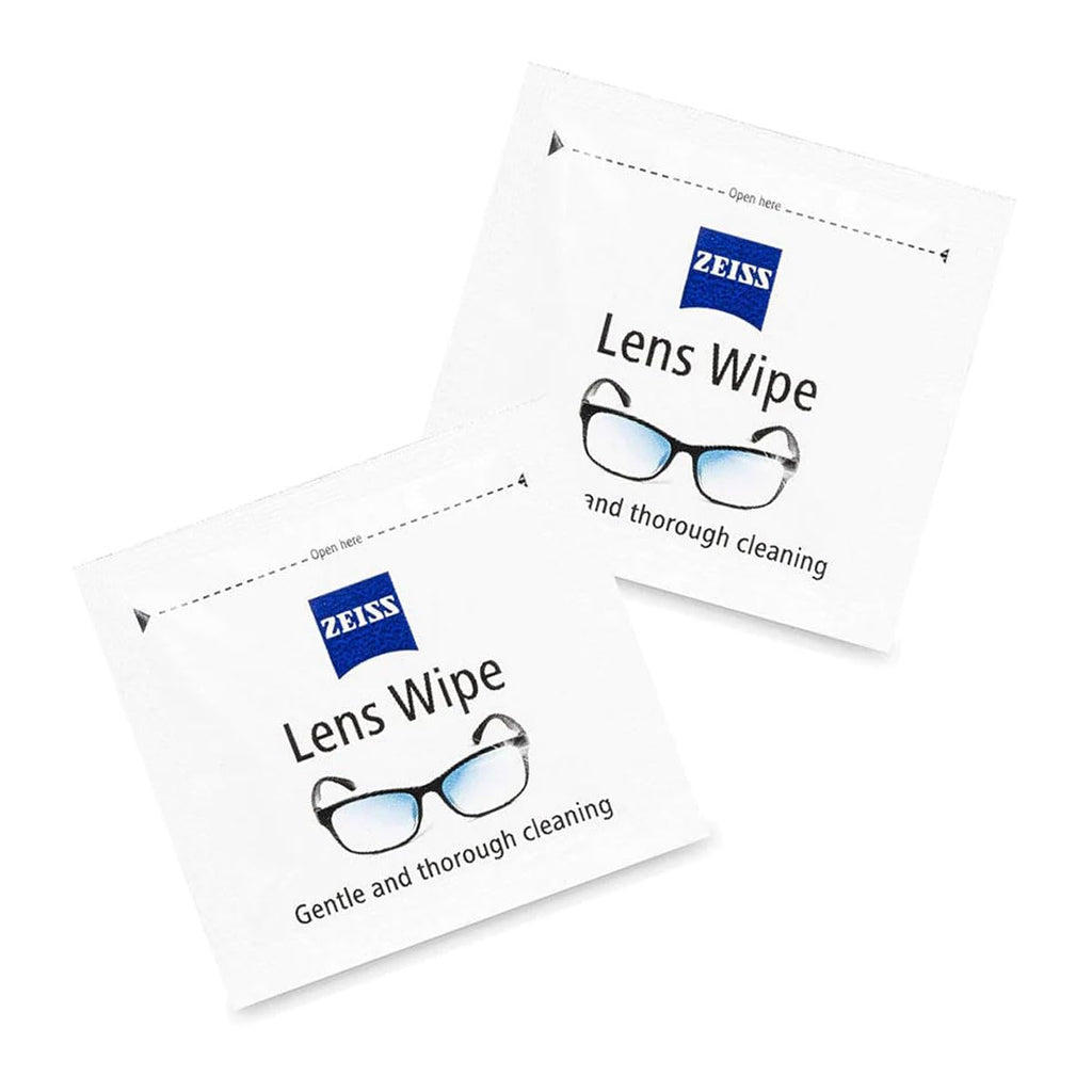 ZEISS Lens Cleaning Wipes, 120 Count - Pre-Moistened, Individually Wrapped for Coated Glass