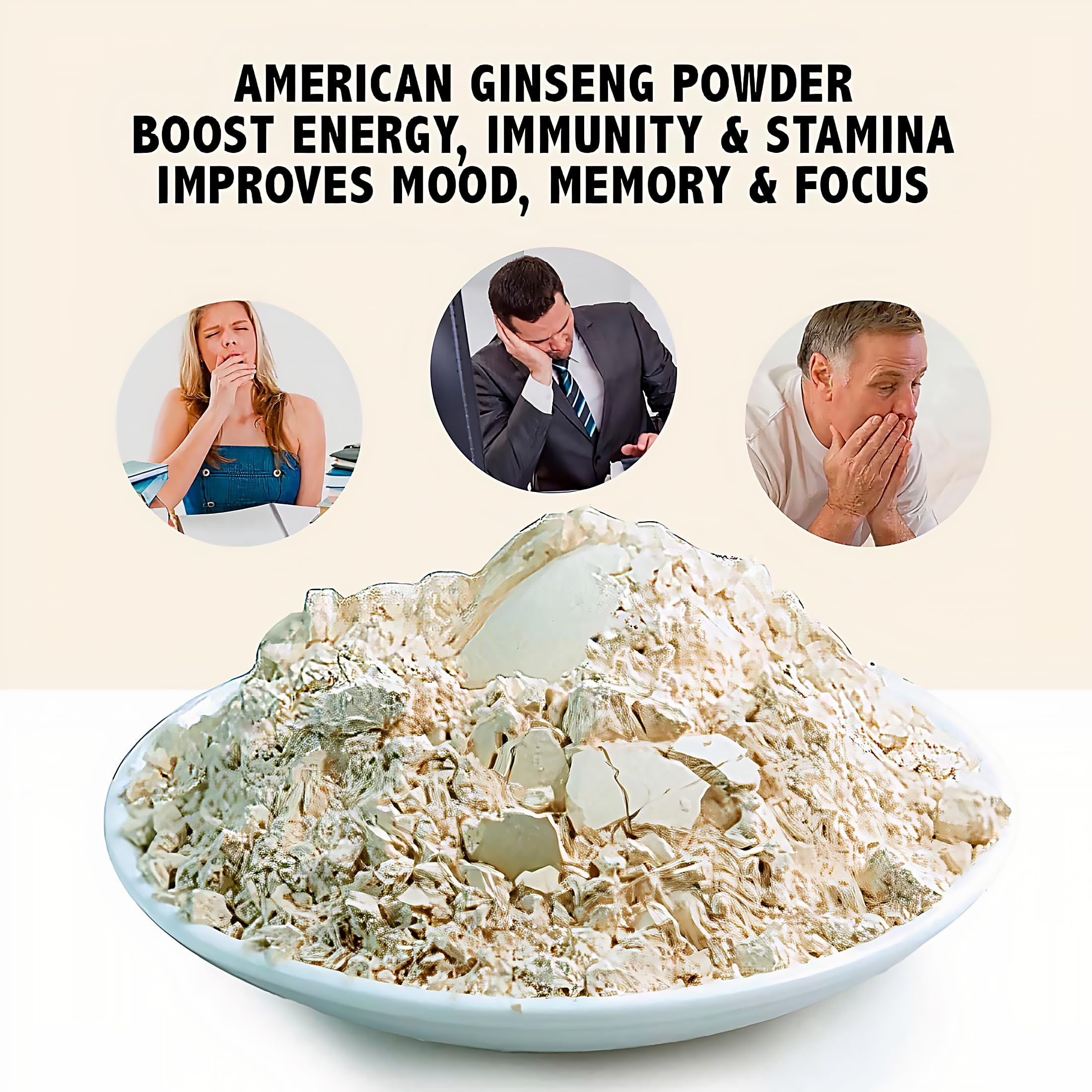 Zen Ginseng Powder 4 oz – Wisconsin American Ginseng, Non-GMO & Gluten Free