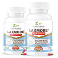 ZEN LIFE HERB LAXMORE – Poop More Max Strength, 100% Natural Plant-Based Supplement (120 Capsules)
