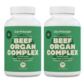 Zen Principle Grass-Fed Beef Organs Supplement – Desiccated Liver, Heart, Kidney & More | 2-Pack NZ Pasture-Raised