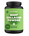 Zen Principle Grass-Fed Collagen Peptides — 3 lb Agglomerated Hydrolyzed Powder | Paleo & Keto Friendly