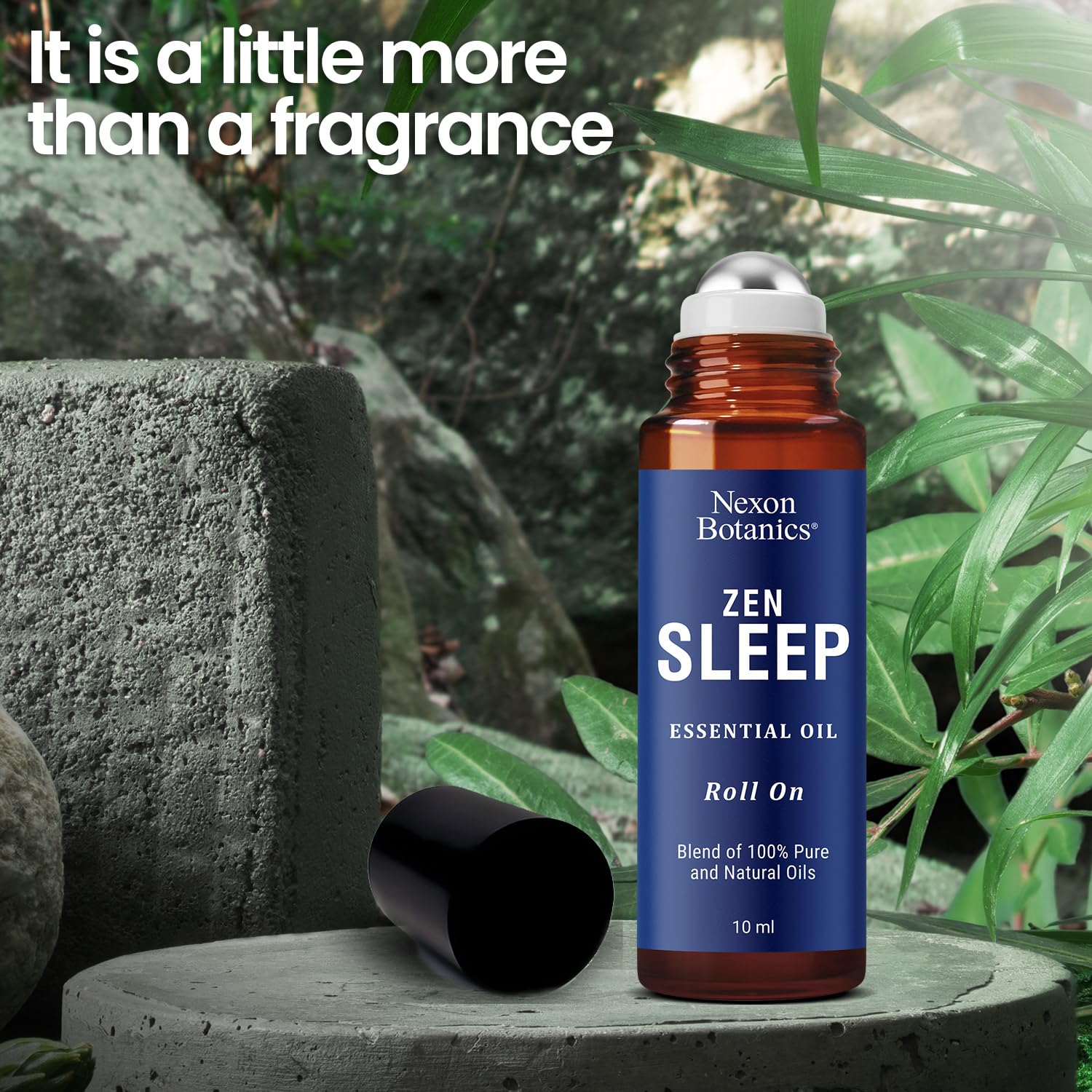 Zen Sleep Essential Oil Roll-On 10 ml – Calming Blend for Serenity & Deep Sleep | Nexon Botanics