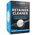 ZENGATE Retainer Cleaner Tablets – 120 Dental Cleansing Tablets (3-Min) | FSA/HSA Approved
