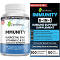 Zenrenu Immunity Quercetin 700 mg | Zinc, Vitamin C & D Immune Support