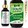 Zeolite Detox Drops for Daily Cleansing | Natural Energy Booster | Immune & Gut Support | Safe for Kids & Adults | 60mL
