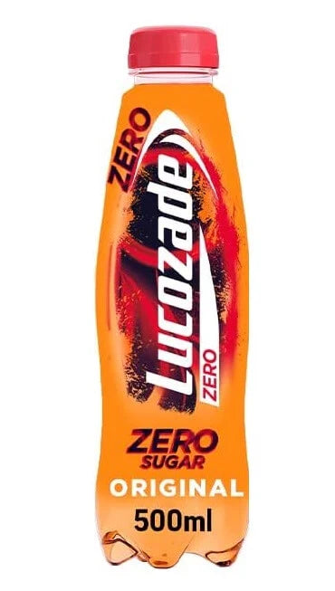 6 x Lucozade Zero - 500ML