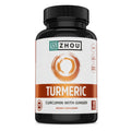 Zhou Turmeric Curcumin with Ginger – 90 Veggie Capsules | Digestive & Joint Support with BioPerine