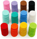Zhuluck Diffuser Locket Necklace Pads – 120 Pcs, Random Colors, Refillable & Washable