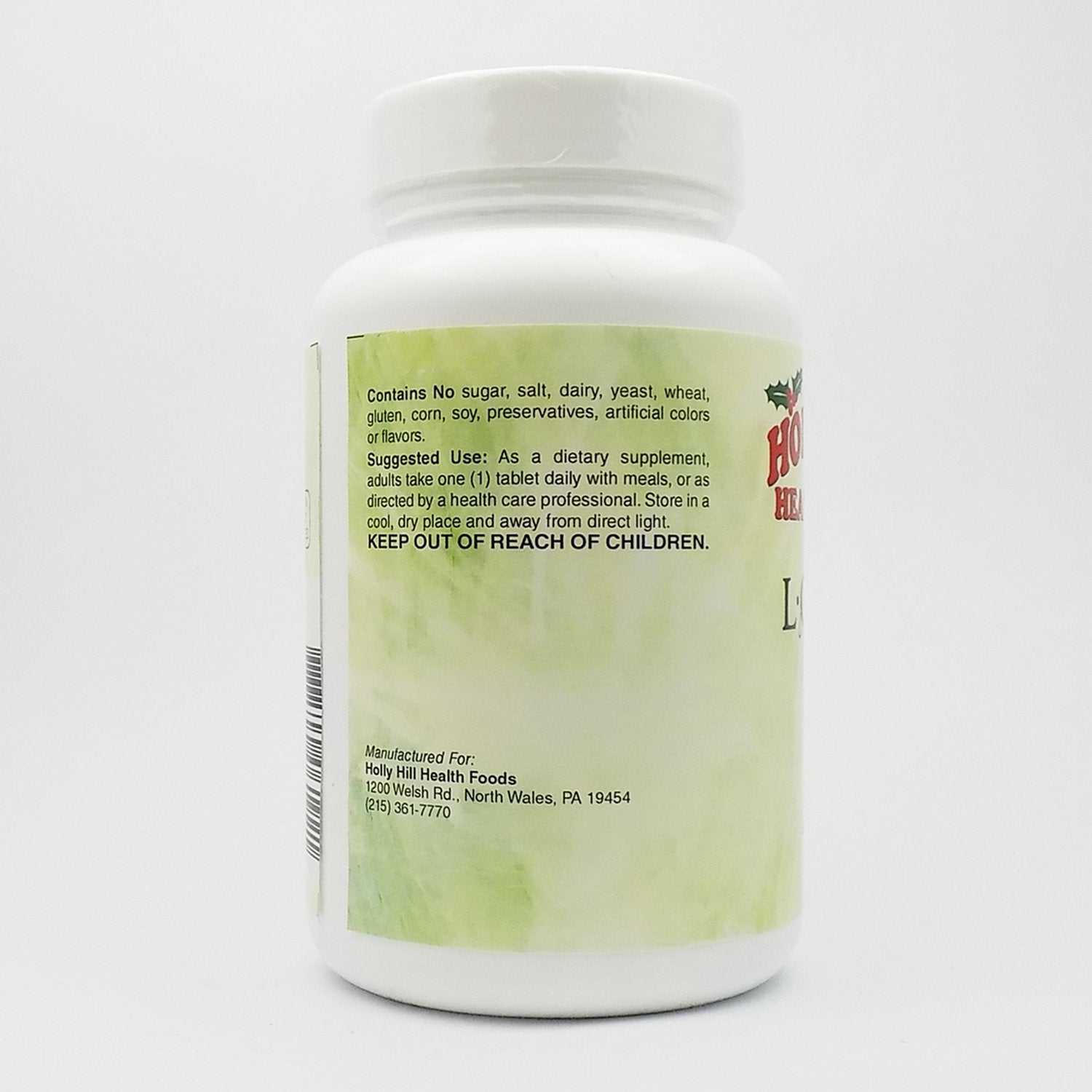 Holly Hill Health Foods, Zinc 20 MG, 250 Tablets | L-OptiZinc
