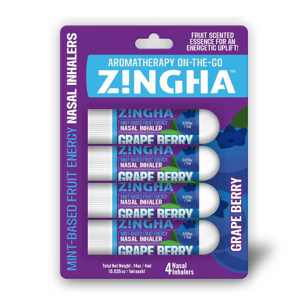 Z!NGHA Nasal Stick - Boost Focus & Breathing (Grape Berry)