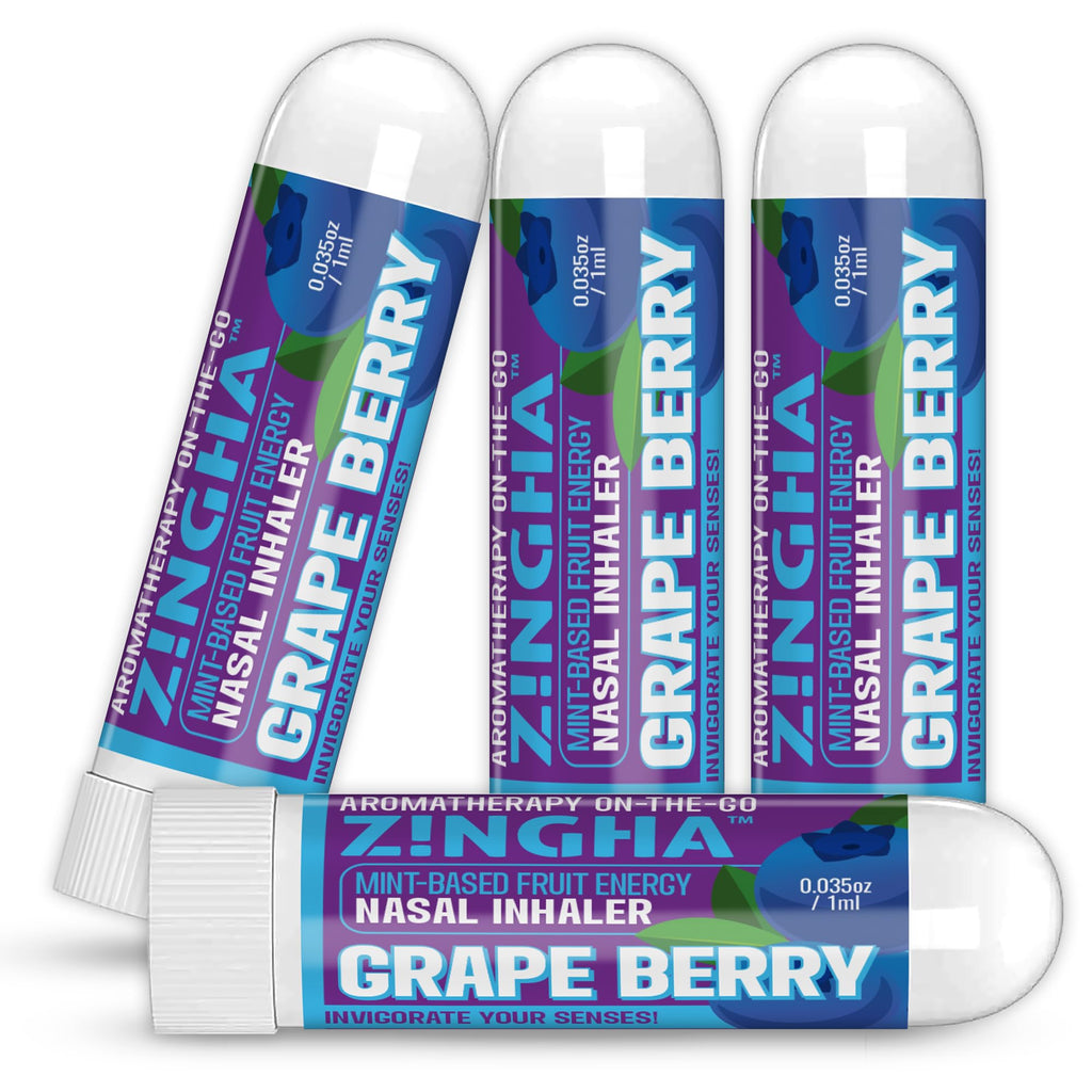 Z!NGHA Nasal Stick - Boost Focus & Breathing (Grape Berry)