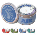 Zodiac Air Candle for Aquarius, Gemini & Libra – Crystals Inside Gift Set (45-Hour Burn)
