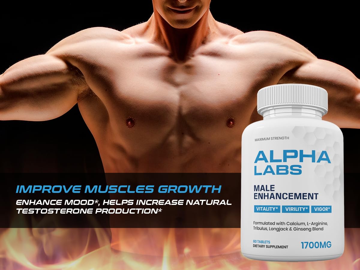 Zonata Official Alpha Labs Dietary Supplement for Men – Natural Energy & Performance (60 Tablets) | Alpha Labs Best Reviews