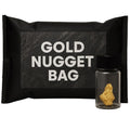 Zurjy 1-Pack Gold Paydirt – Home Panning Nugget & Flakes Treasure Bag