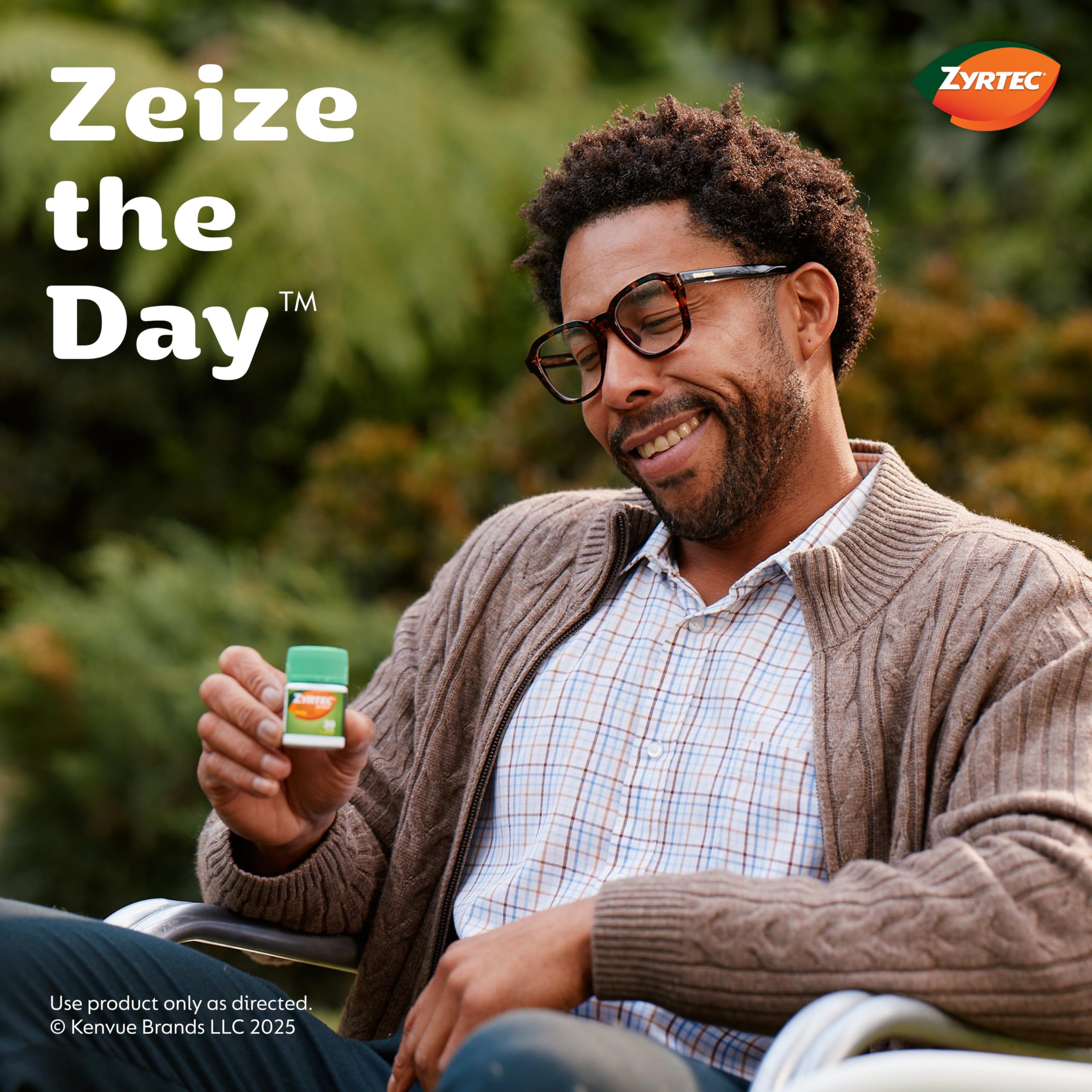 Zyrtec 24 Hour Hives Relief Tablets, 10 mg Cetirizine HCl – Fast Itch & Hive Relief, 30 Count